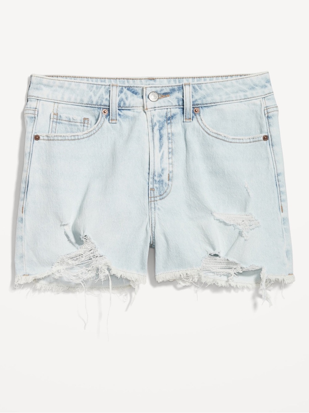 Old Navy | Curvy High-Waisted OG Jean Cut Off Shorts — 3-Inch Inseam